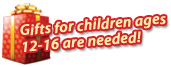 Gifts for children ages 12-16 are needed | Mark's Auto Service