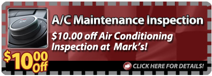 $10 Off A/C Maintenance Inspection!