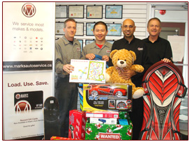 Thank You For Helping Us Make A Difference With Toys For Tots