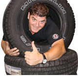 Mark with Tires | Mark's Auto Service