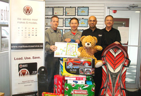 Toys for Tots | Mark's Auto Service